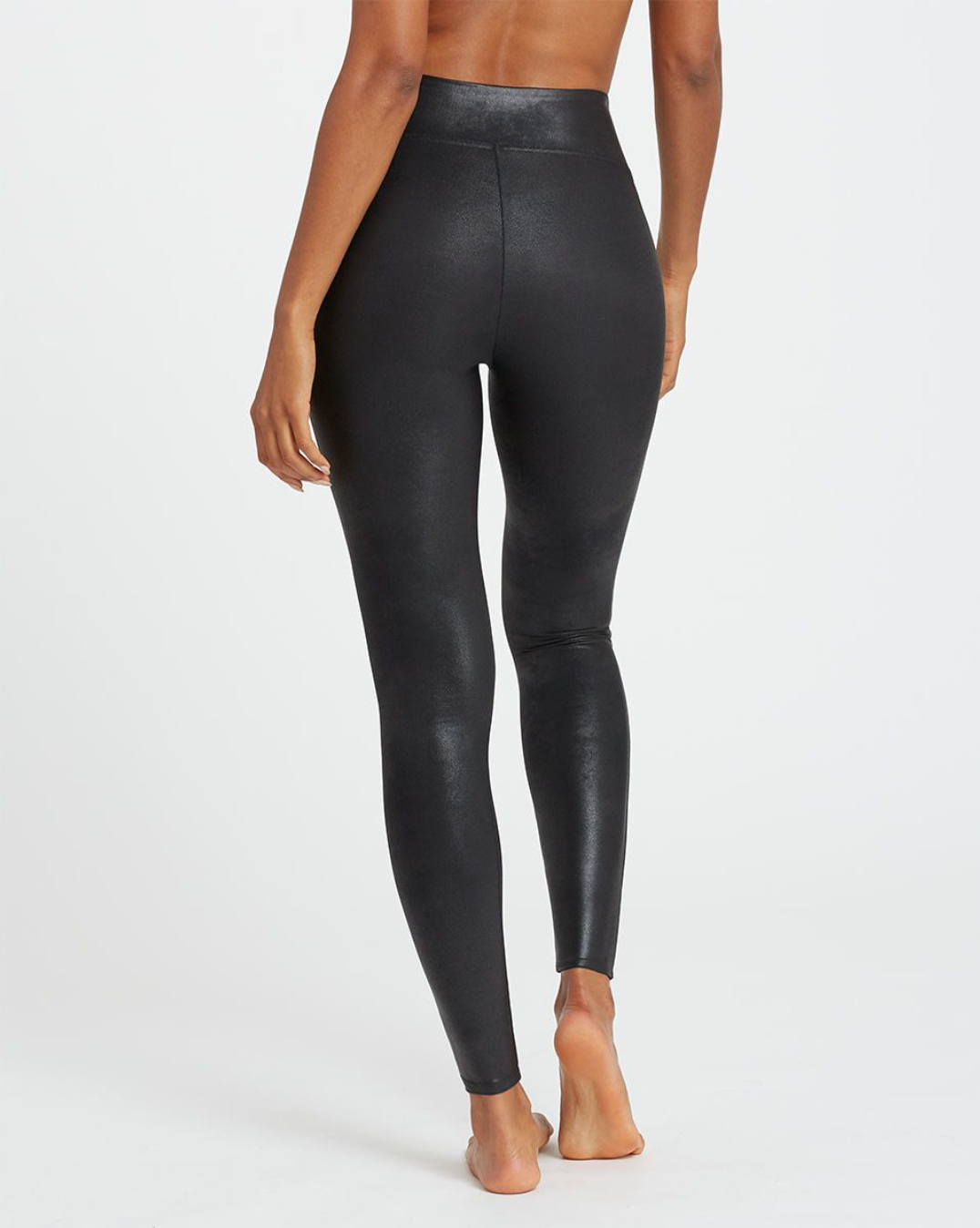 Faux Leather Leggings - Black