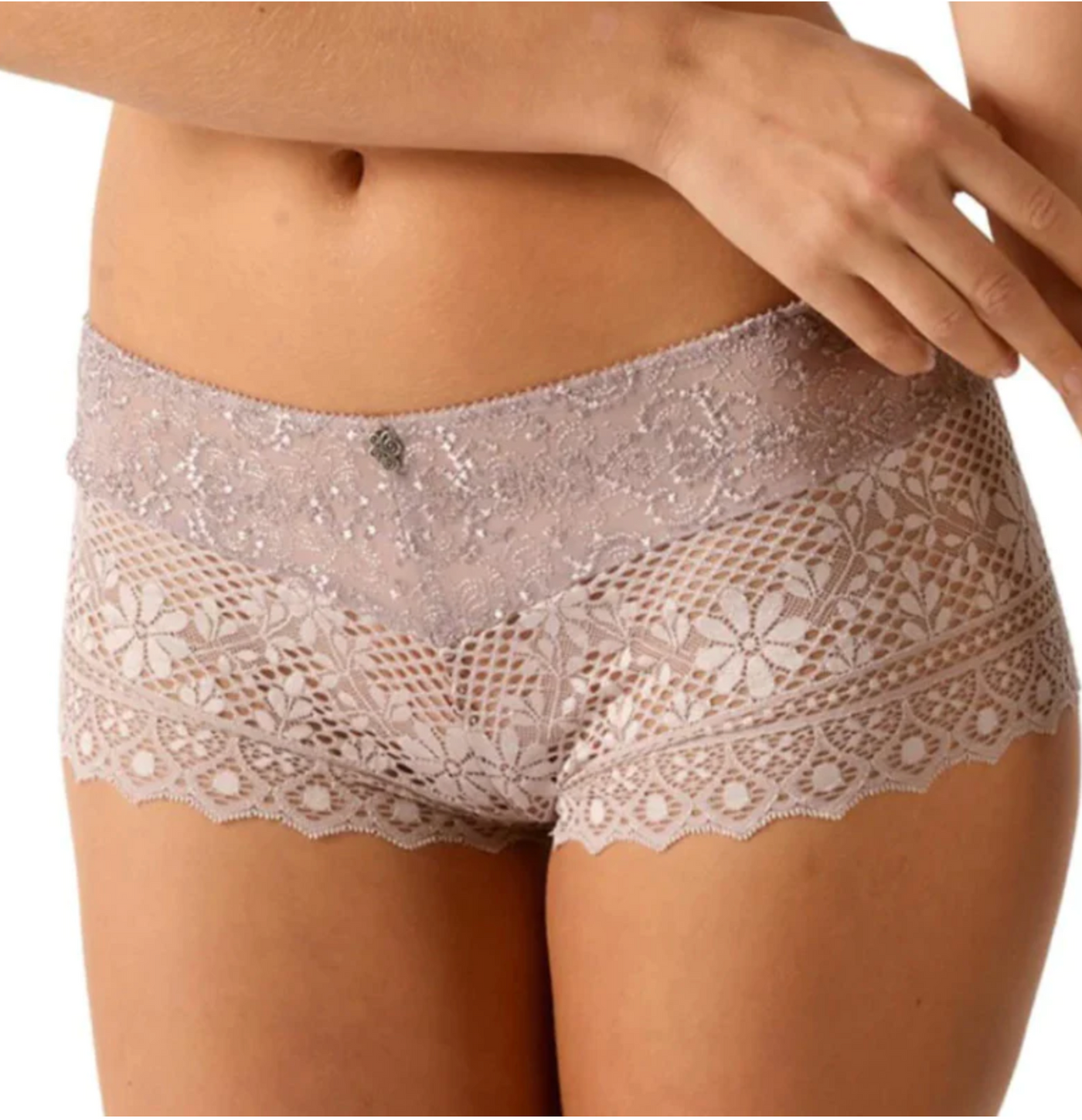 Cassiopee Boyshort Panty - Rose Sauvage