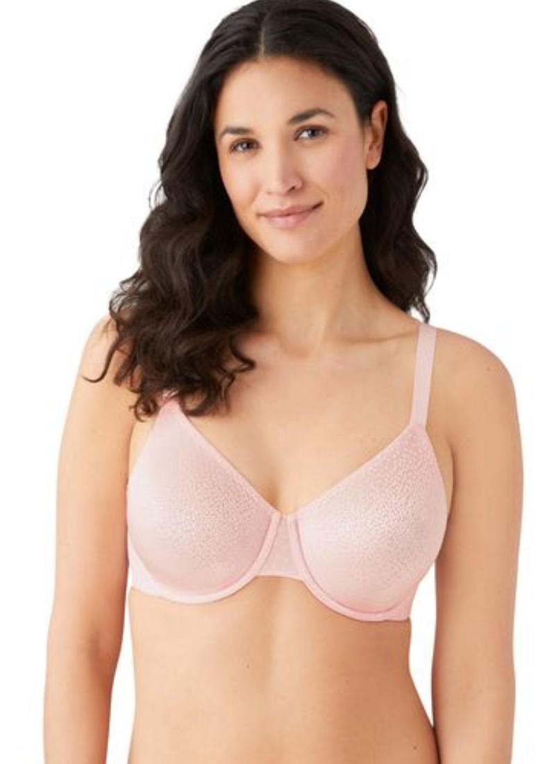 Back Appeal Underwire Bra - Crystal Pink