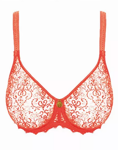 Cassiopee Seamless Full Cup Bra - Papaye
