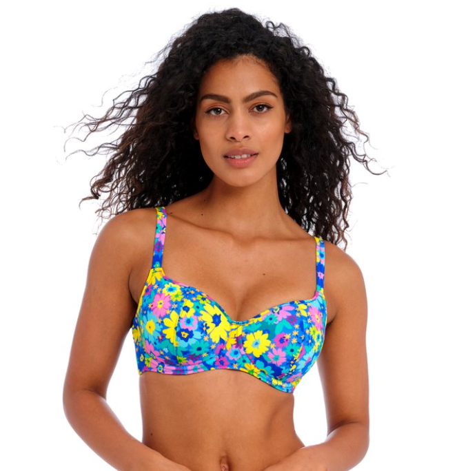 Garden Disco Sweetheart Bikini Top