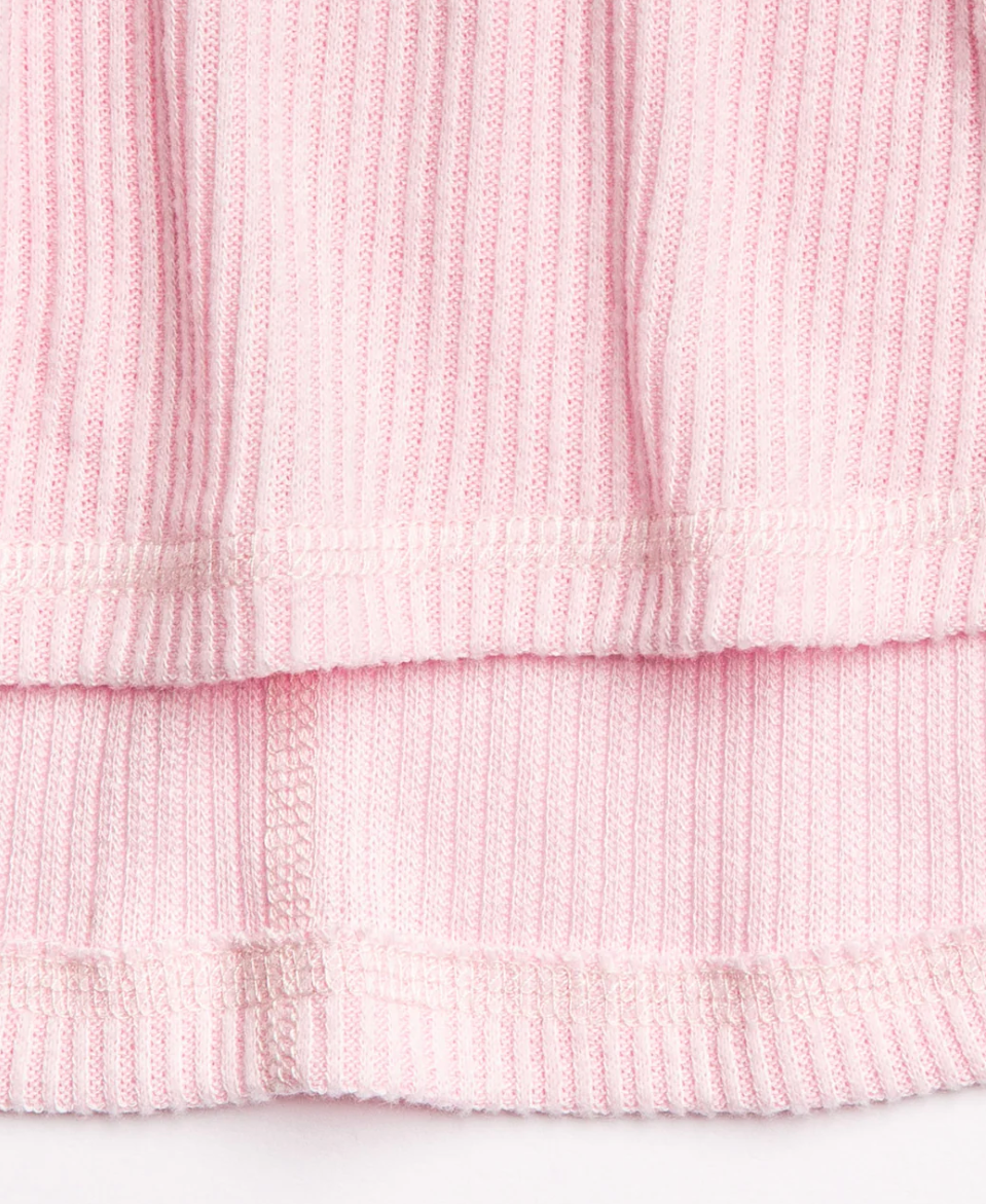 Textured Essentials Jammie Pant - Pastel Pink