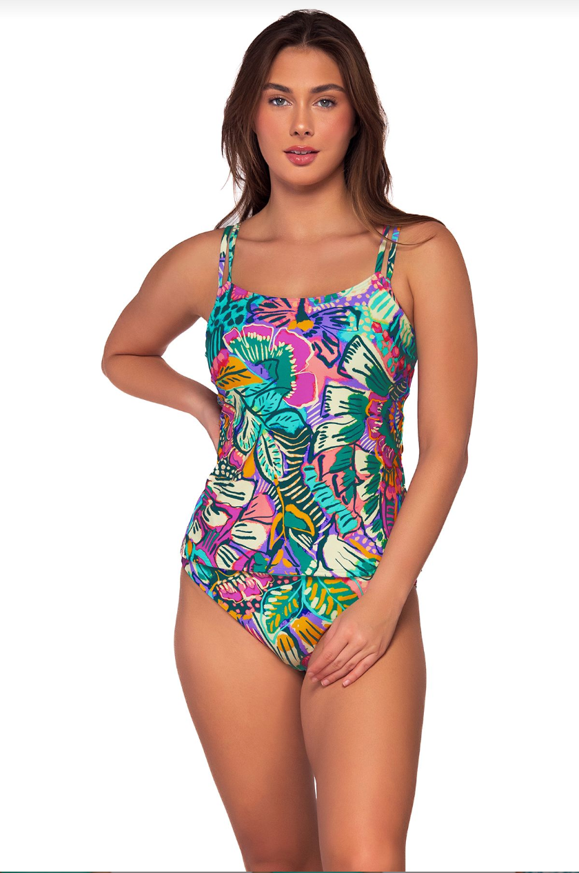 Taylor Tankini- Lush Garden