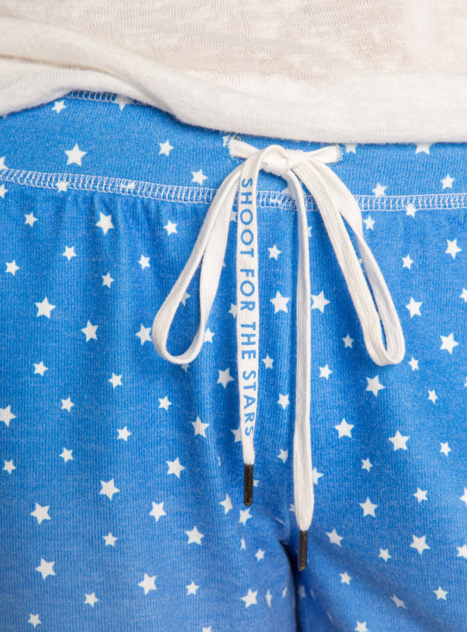 Blue Star Long Shorts - Tranquil Blue