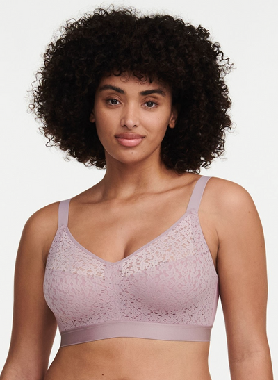 Norah Comfort Supportive Wirefree Bra - Pale Rose