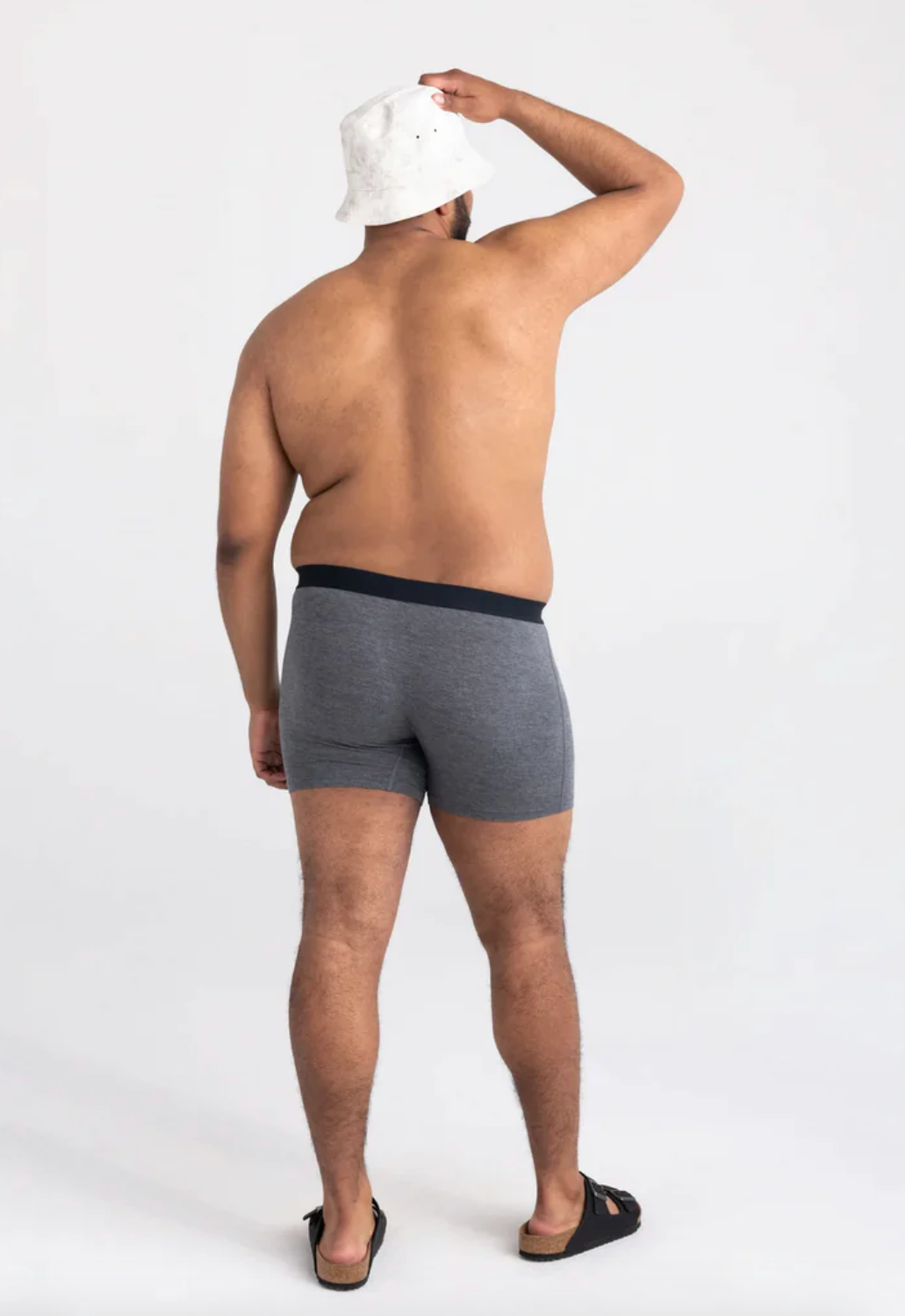 Vibe Super Soft Boxer Brief - Graphite Heather