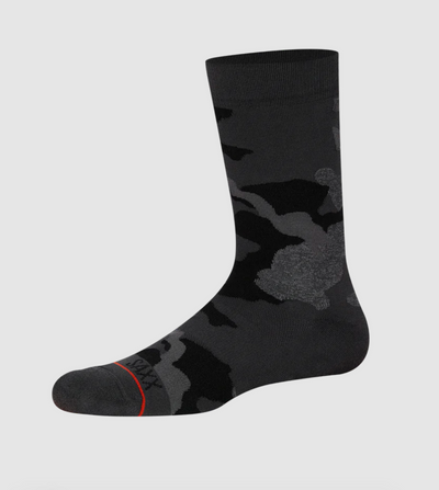 Whole Package Crew Socks / Supersize Camo - Black