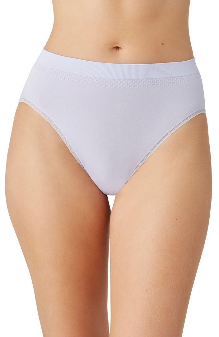 B-Smooth Pretty Hi-Cut Brief Panty- Purple Heather