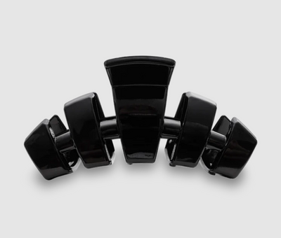 Medium Hair Clip - Jet Black