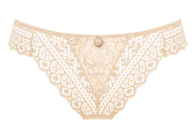 Cassiopee Thong -Creamy Beige