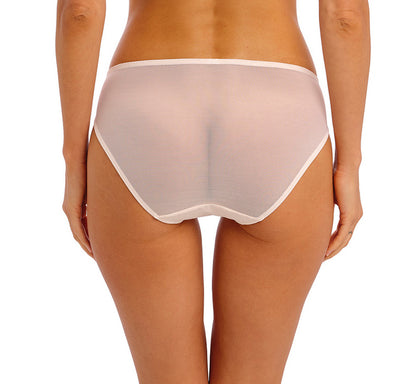 Embrace Lace Brief - Parchment/Blue