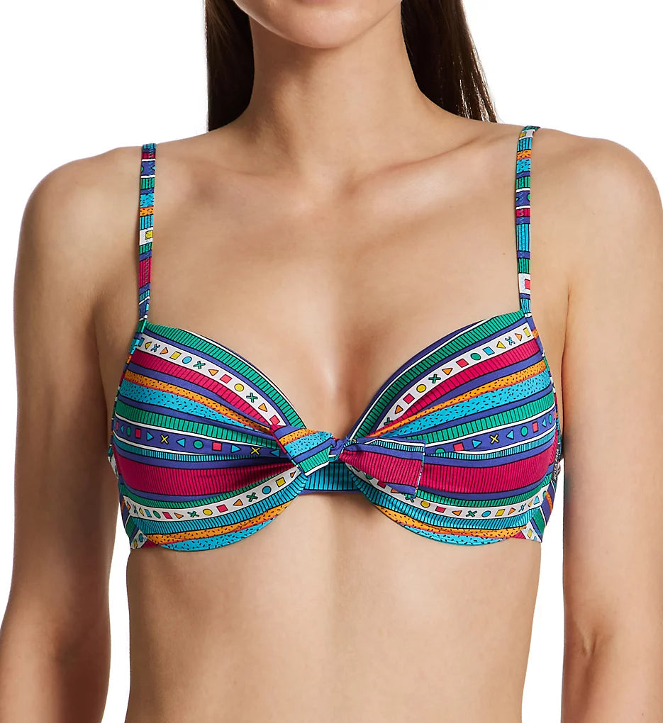 Malaga Stripes Eleonore Bikini Top