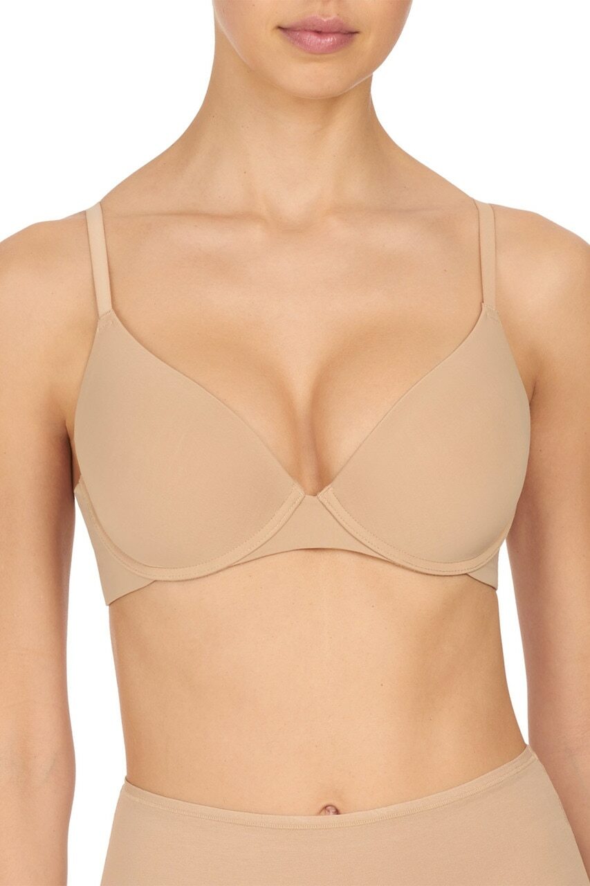 Minimal Convertible Push-Up Bra - Cafe