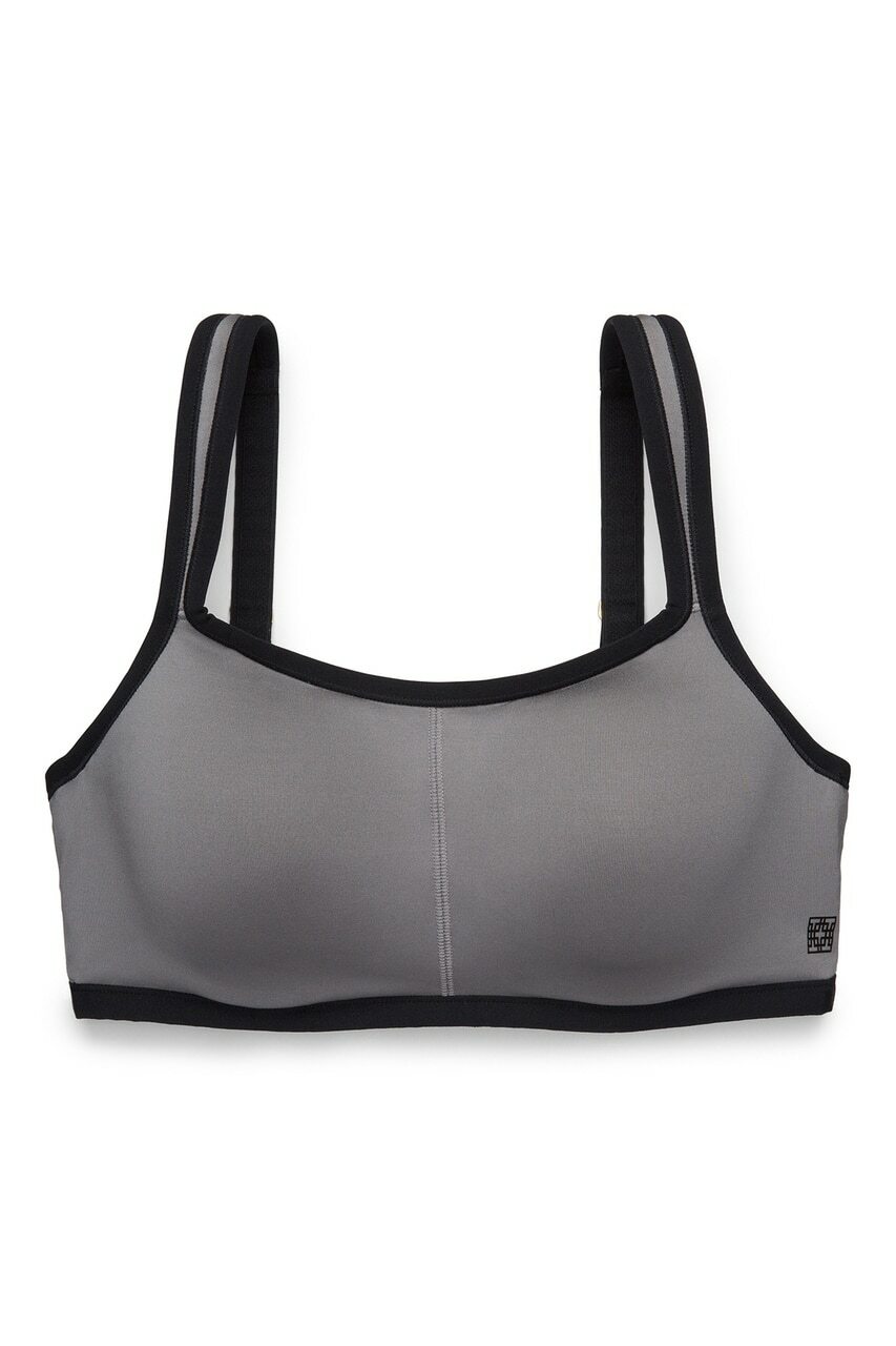 Yogi Contour Convertible Sports Bra In Grey/Black by Natori – My