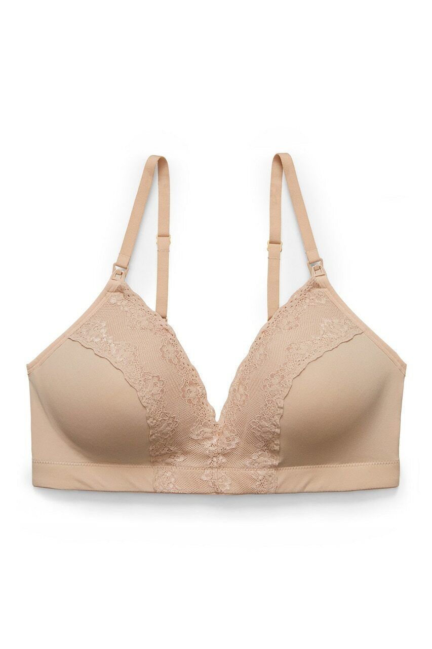 Bliss Perfection Wireless Maternity Bra- Cafe