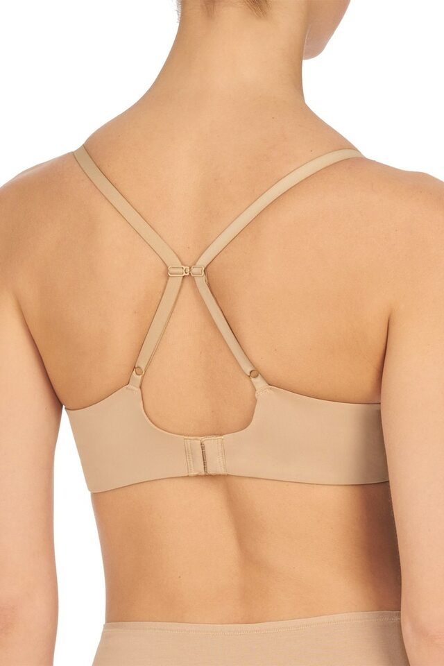 Minimal Convertible Push-Up Bra - Cafe