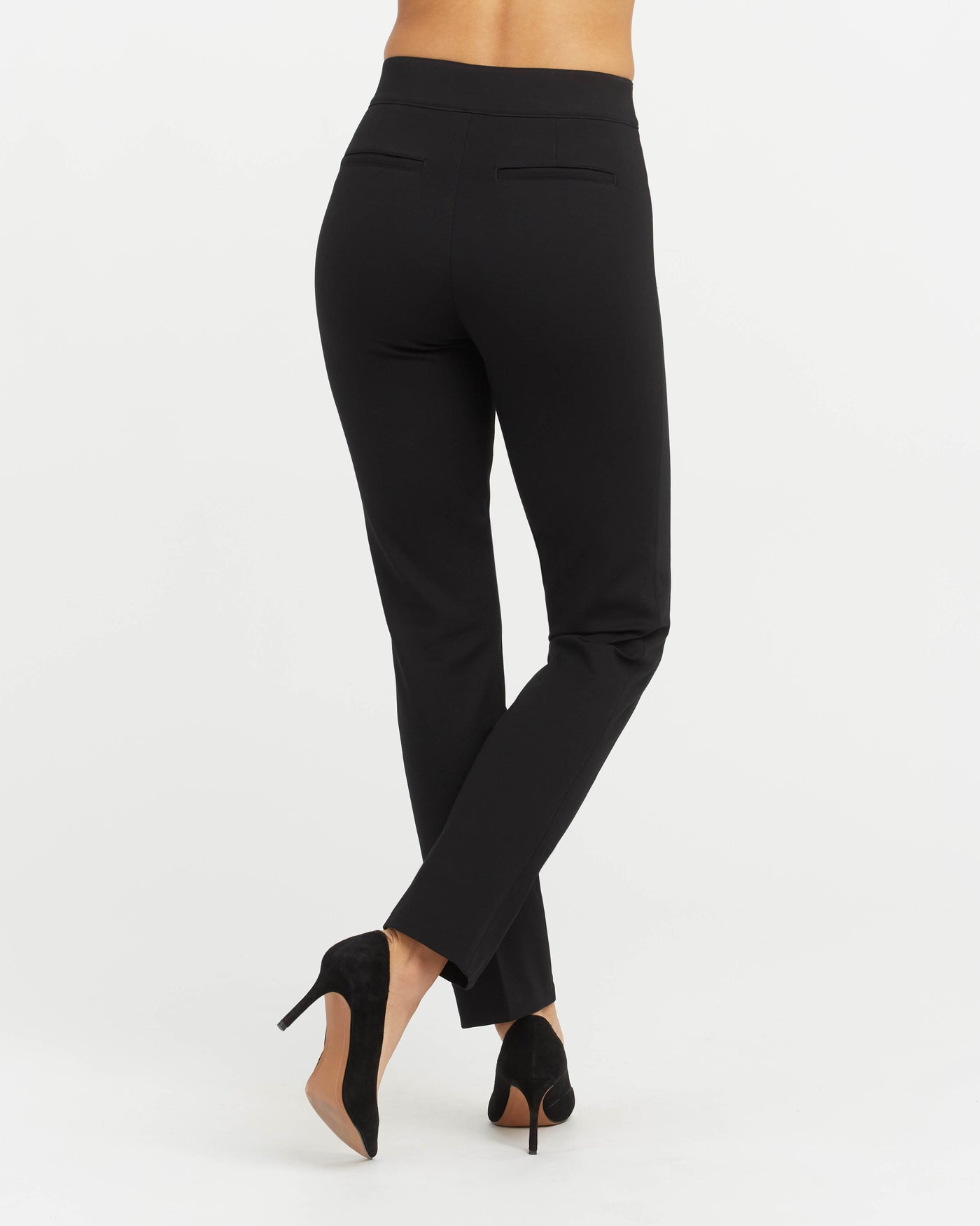 The Perfect Pant, Slim Straight - Classic Black