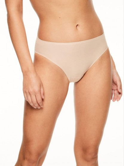 SoftStretch Hi Cut Brief- Ultra Nude