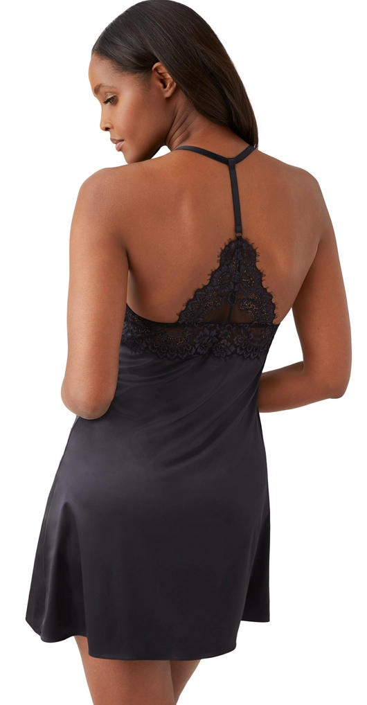 Center Stage Chemise - Black/Graphite