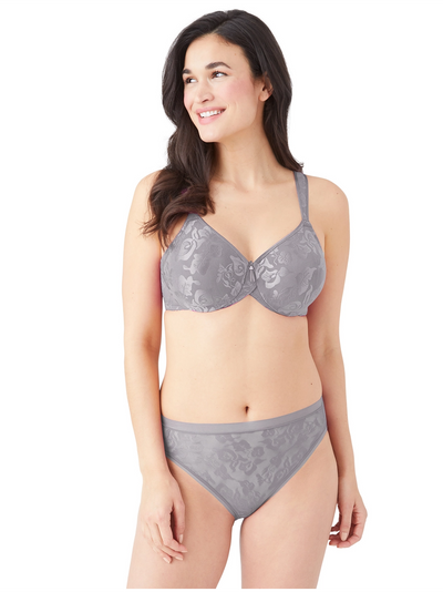 Awareness Underwire Bra - Silver Sconce