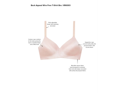 Back Appeal Wirefree Contour - Rose Dust