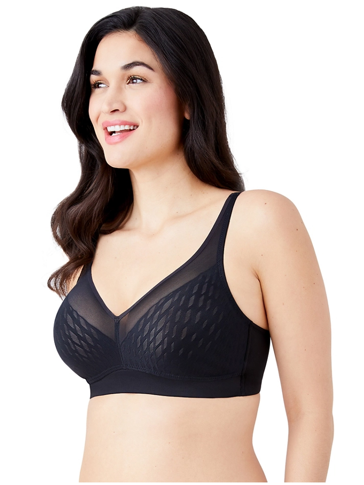 Elevated Allure Wire Free Bra - Black