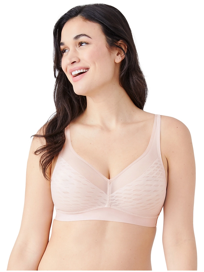 Elevated Allure Wire Free Bra - Rose Dust
