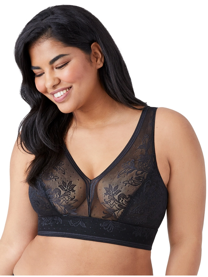 Net Effect Bralette Softcup - Black