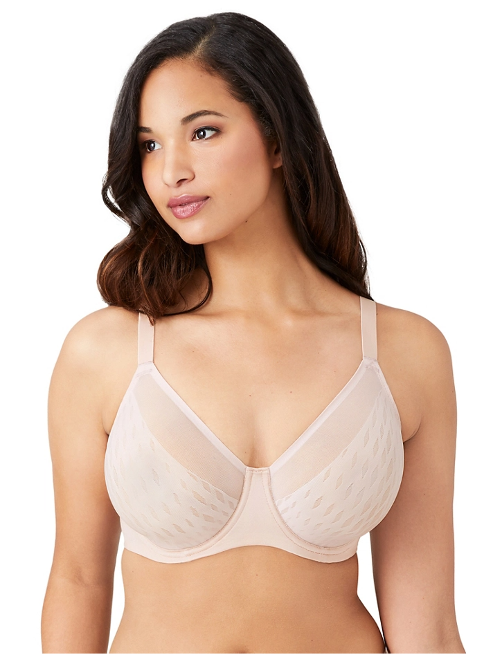 Elevated Allure Underwire Bra - Rose Dust