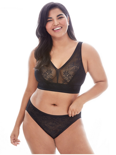 Net Effect Bralette Softcup - Black