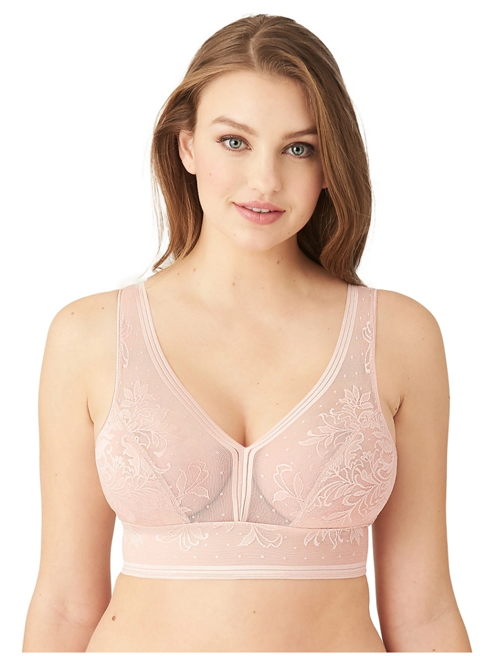 Net Effect Bralette Softcup - Rose Dust