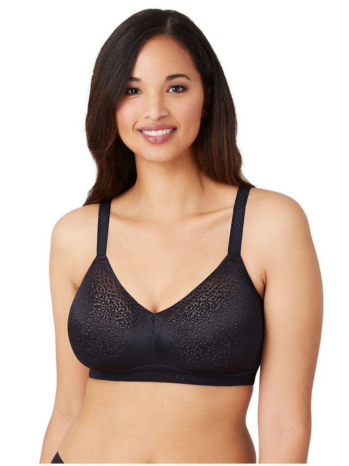 Back Appeal Wire Free Bra - Black