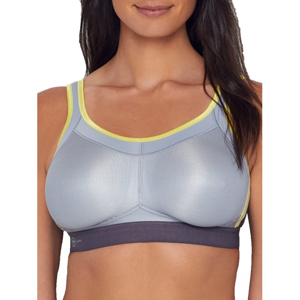 Momentum Sports Bra, Maximum Support - Iconic Gray