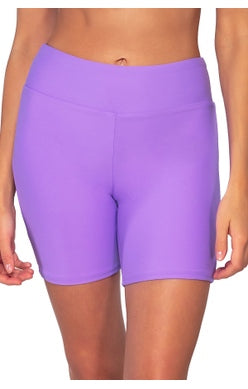 Bayside Bike Shorts- Passion Flower