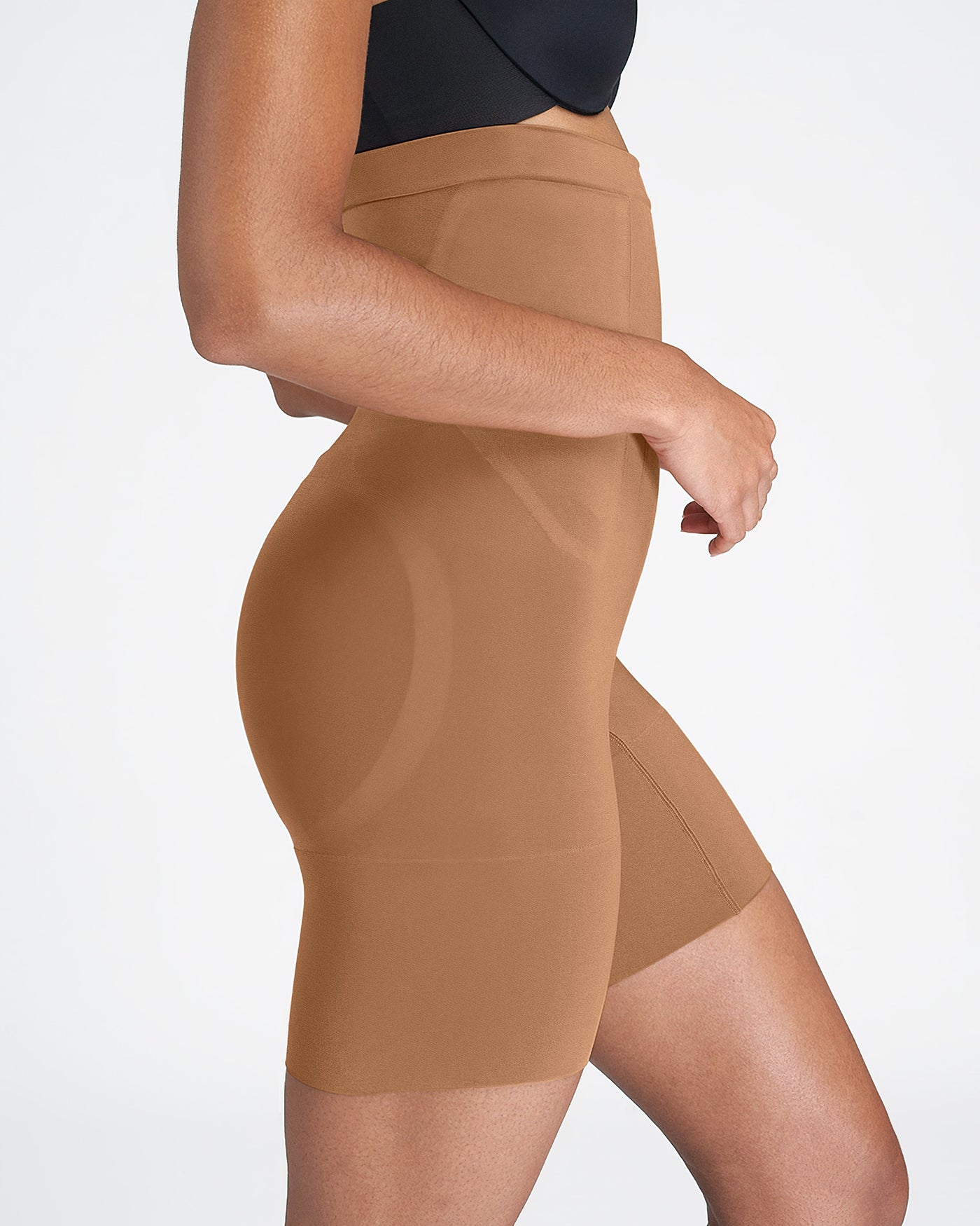 OnCore High-Waisted Mid-Thigh Short - Naked 3.0