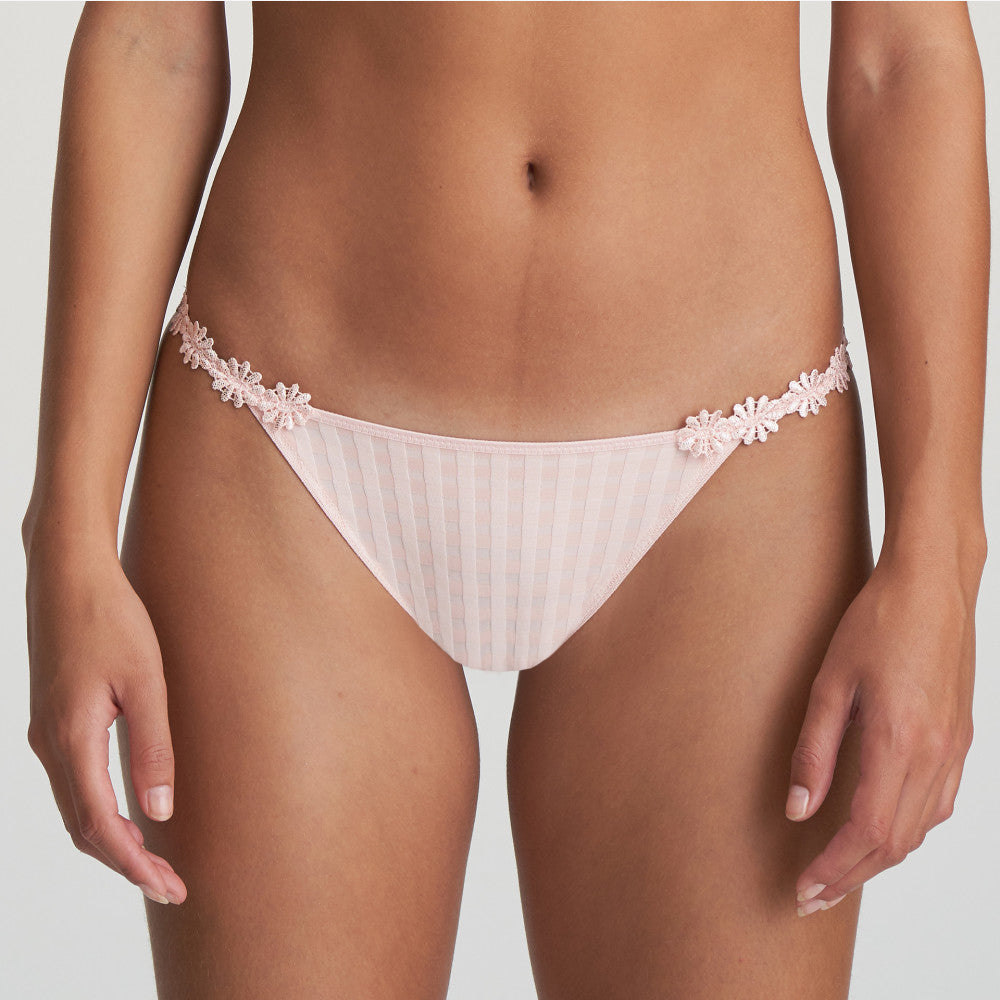 Avero low waist string brief - Pearly Pink