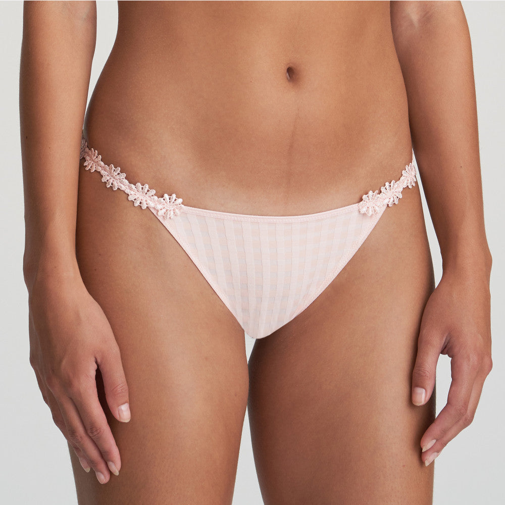 Avero low waist string brief - Pearly Pink