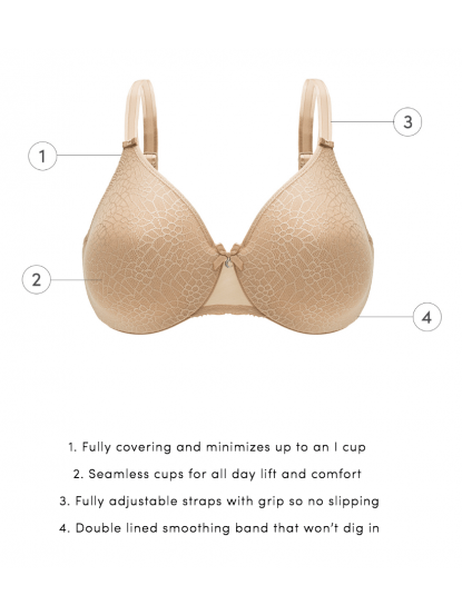 C Magnifique Seamless Unlined Minimizer - Nude Sand – My Bare