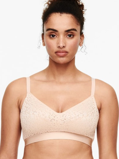 Norah Comfort Supportive Wirefree Bra - Nude Blush
