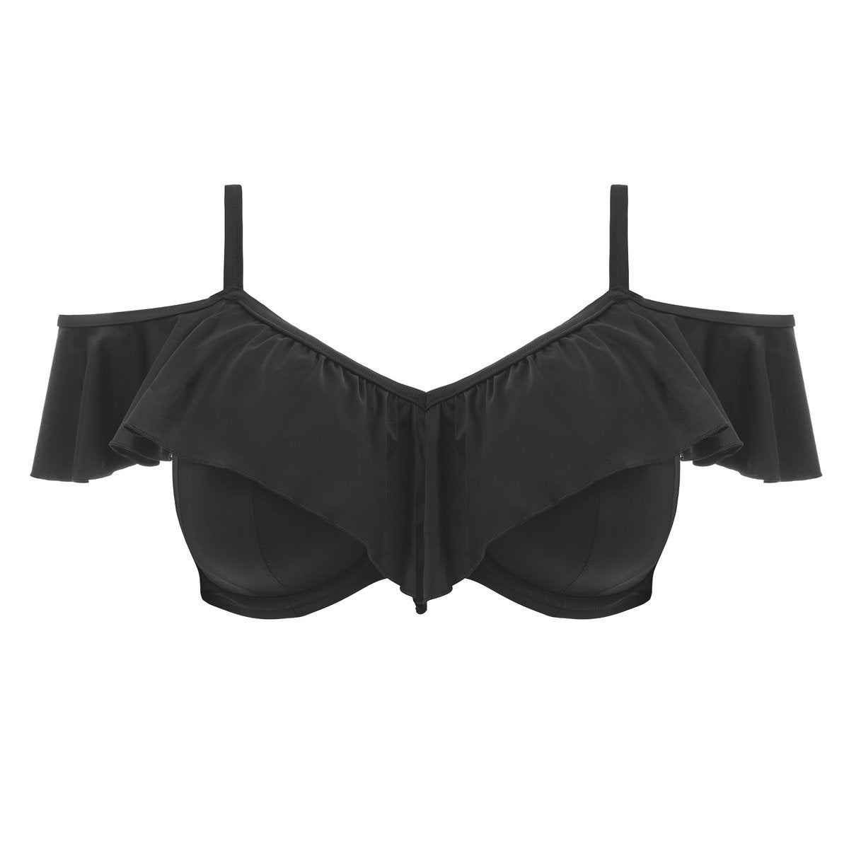 Plain Sailing Underwire Bikini Top - Black