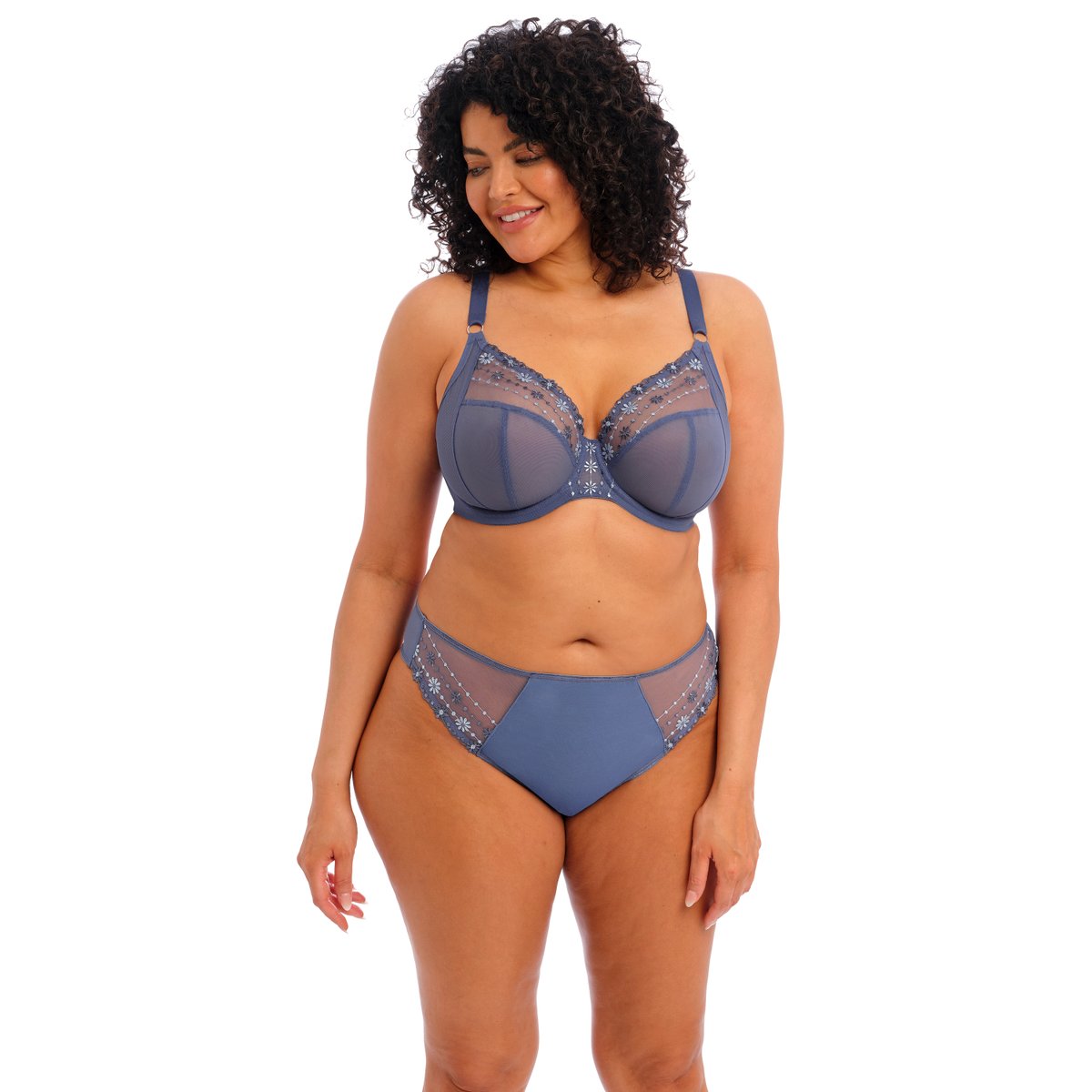 Matilda Plunge Bra - Denim Daisy