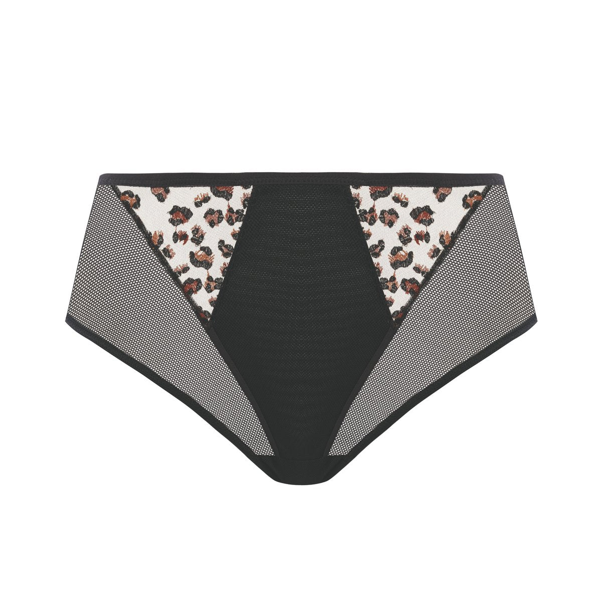 Namrah High Leg Brief - Black