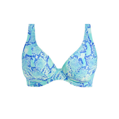 Komodo Bay High Apex Bikini Top - Aqua