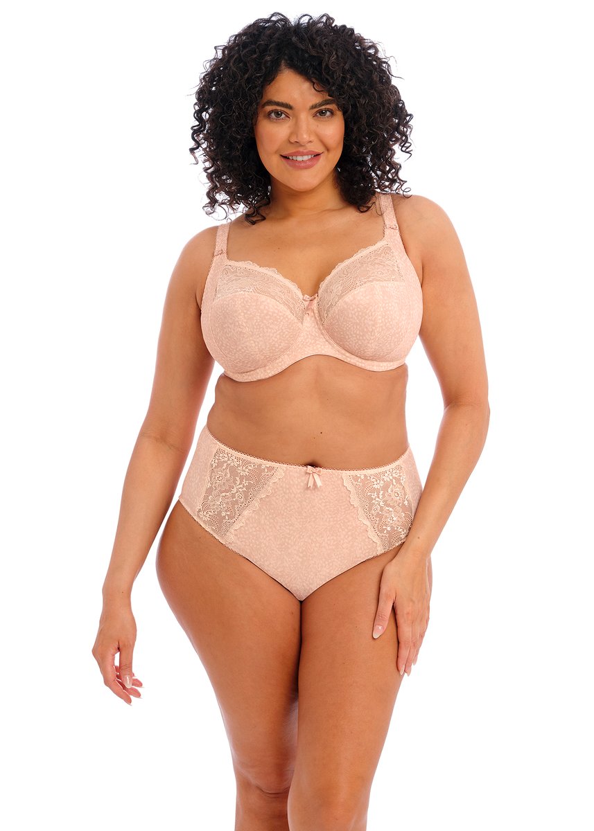 Morgan Stretch Banded Bra - Cameo Rose