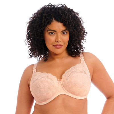 Morgan Stretch Banded Bra - Cameo Rose