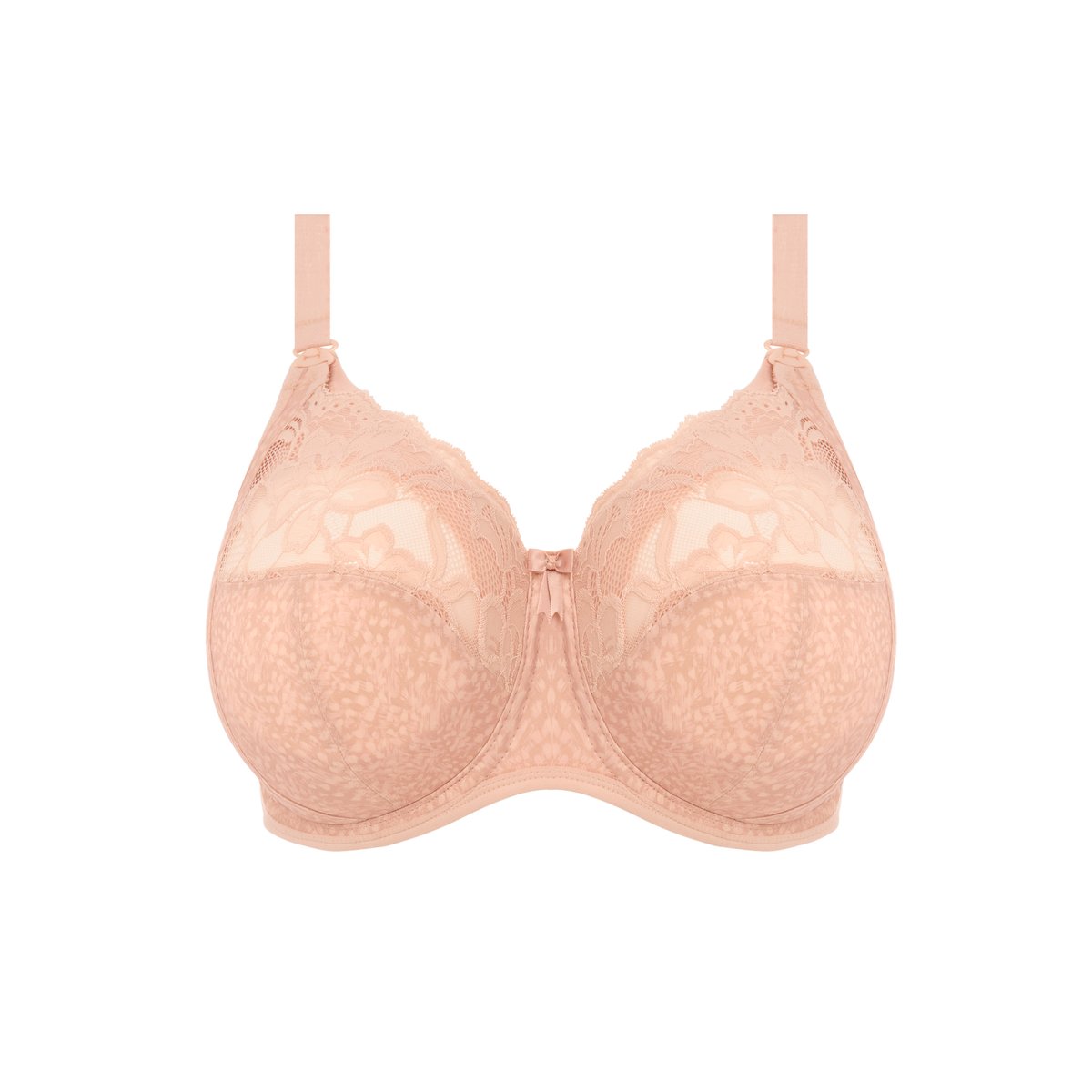 Morgan Stretch Banded Bra - Cameo Rose