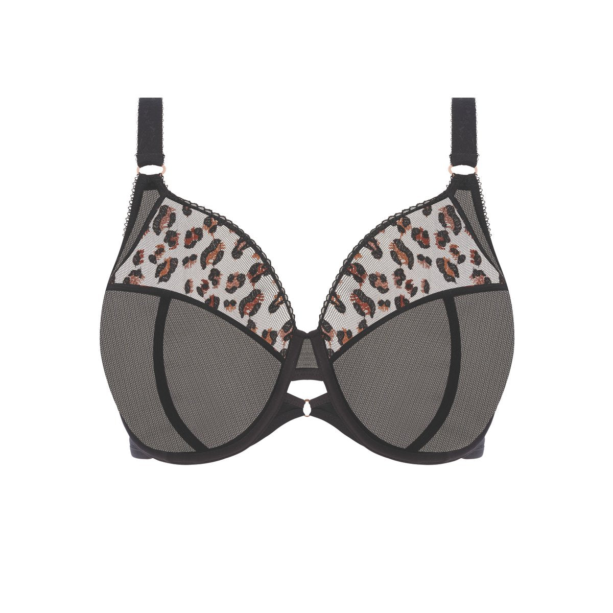 Namrah Underwire Bandless Plunge - Black