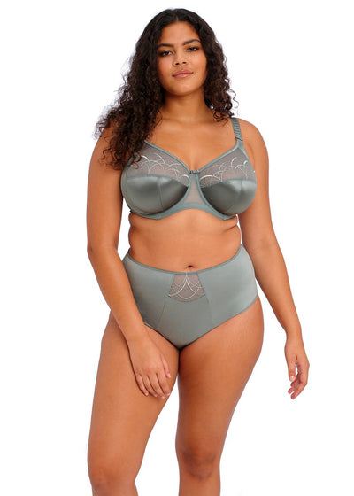 Cate Full Cup Banded Bra - Willow
