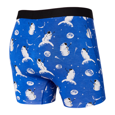 Ultra Boxer Brief - Peak Blue Astro Snowman