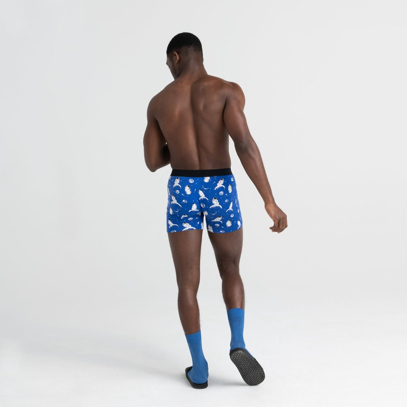 Ultra Boxer Brief - Peak Blue Astro Snowman